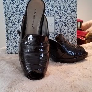 Mule Open-toe High Heel